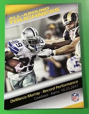 2013 Panini Bridgestone Performance Moment DeMarco Murray Dallas Cowboys