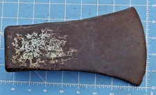 Used Vintage Rafter Rafting Axe Head 4 lbs 7 oz. light blue paint