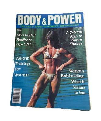 Body & Power Magazine April 1982 Robin Miller Debbie Rose Strong Valerie Mayers 