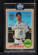 2020 Topps Archives Signature Series 45/99 Adam Ottavino Buyback Auto w7p