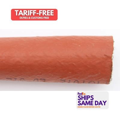 Aeroquip FCS2010, One 1.25in ID Firesleeve 10' Silicone Red Performance Parts