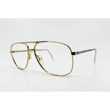 Dynoptics Aviator Women Gold Tone Metal Frame