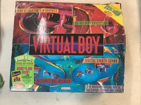Nintendo VUE-S-RA01 Virtual Boy Console - Red/Black CIB Manual Reg Card No Game