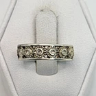 STUNNING .925 Vintage Sterling Silver Estate Ring Size 6