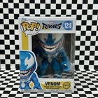 💥 Funko Pop! Marvel Rivals Venom CHASE  1218 Comics Figure Blue White - HTF New