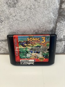 Sonic the Hedgehog 3 (Sega Genesis, 1994) &ndash; Case + Game No Manual Tested