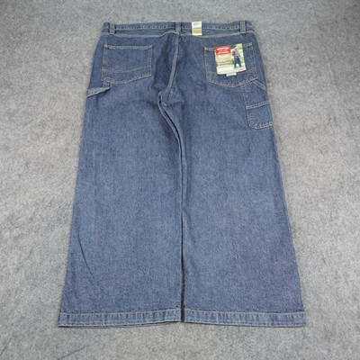 Levis Jeans Mens 48x30 Denim Carpenter Signature Relaxed Baggy Y2K