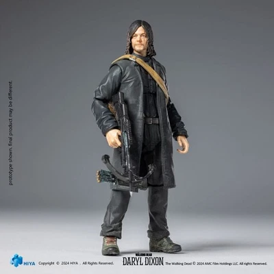 Daryl figurine Exquisite Mini 1/18 The Walking Dead Hiya Toys 11 cm - Photo 1/4