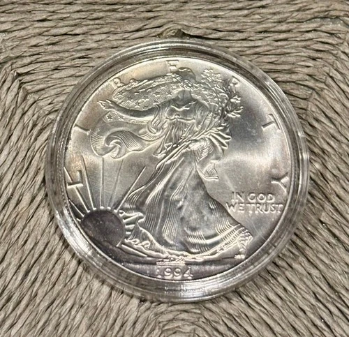 ONE ( 1 ) 1oz .999 Fine Silver Eagle | 1994 | Stacker Bullion/Investors