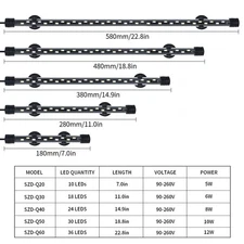 Submersible LED aquarium light Waterproof Fish Tank Light Plant Grow Light