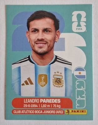Panini Sticker FIFA World Cup 2026 Leandro Paredes Argentinien