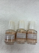3 CND Nail Rescue RXx Keratin Treatment and RidgeFx Ridge Filler 0.125oz (3.7ml)