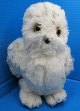 Vintage 1981 DAKIN White SNOWY Spotted OWL 10" Plush Stuffed Animal