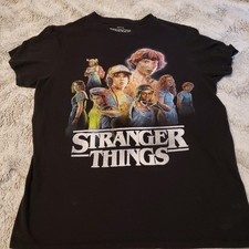 Stranger Things Graphic Tee Junior Size Small Short Sleeve Netflix