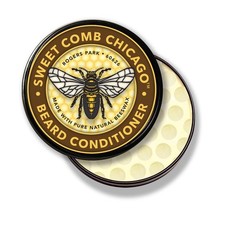 Sweet Comb Chicago: Beeswax Beard Conditioner, Strong Hold for Your Beard, St...