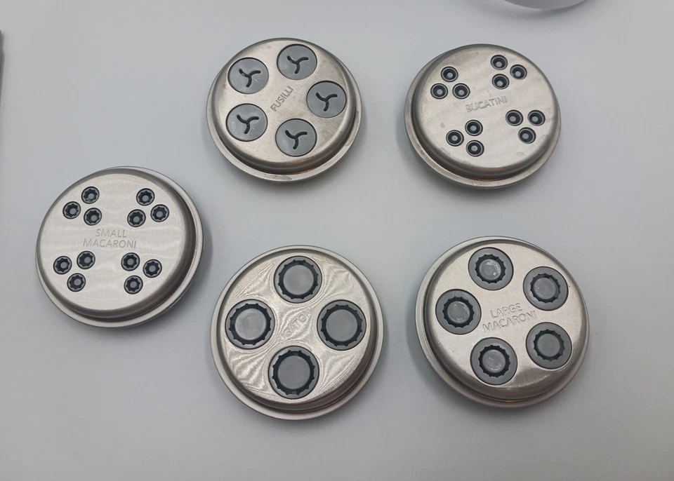 KitchenAid KSMPEXTA Gourmet Pasta Press with 6 Interchangeable Plates White - Image 4 of 4