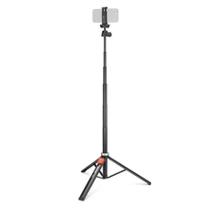NEEWER TS05D Phone Tripod w/Remote, 62.9" for iPhone/DSLR/GoPro