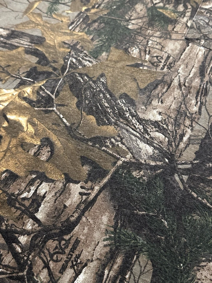 Camiseta Carhartt Hombre Talla XL Ajuste Original Árbol Real Camuflaje K287-977 Foto 4 de 4