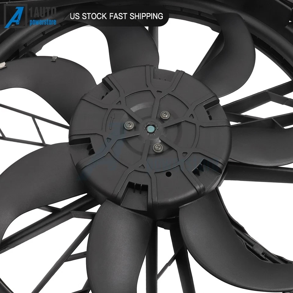 Conjunto de ventilador de refrigeración del radiador para BMW 128i 325i 328i xDrive 330i 2006-2013 3,0 L Foto 3 de 4