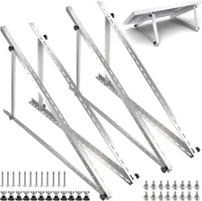 PFCTART 2 Set 45 inch Solar Panel Mount For 2-4pcs 100~400 Watt Solar Panel US