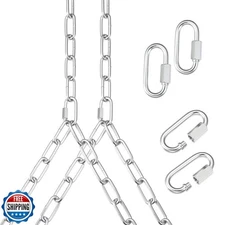Otoolling Heavy Duty Porch Swing Hanging Chain Kit (2 Pack) 1500 