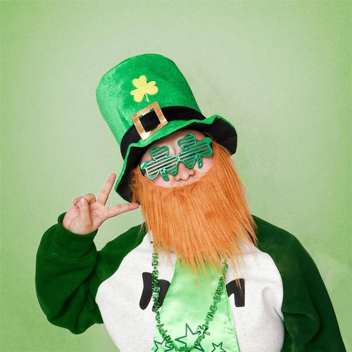 Heliltd 4pcs St. Patrick's Day Party Outfit Set Women St Day... - Picture 2 of 6