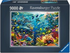 Ravensburger Puzzle Mondo Subacqueo 9000 Pezzi - Grande Divertimento in Bagno per Adulti