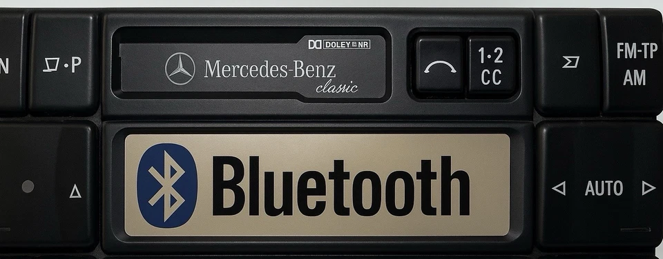 MERCEDES BENZ CLASSIC BE2010 Autoradio BLUETOOTH Mikrofon Oldtimer W201 190 W124