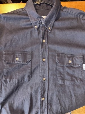 Tyndale Arc Rated / Flame Resistant Long sleeve Shirt- Men s XL, Made In The USA