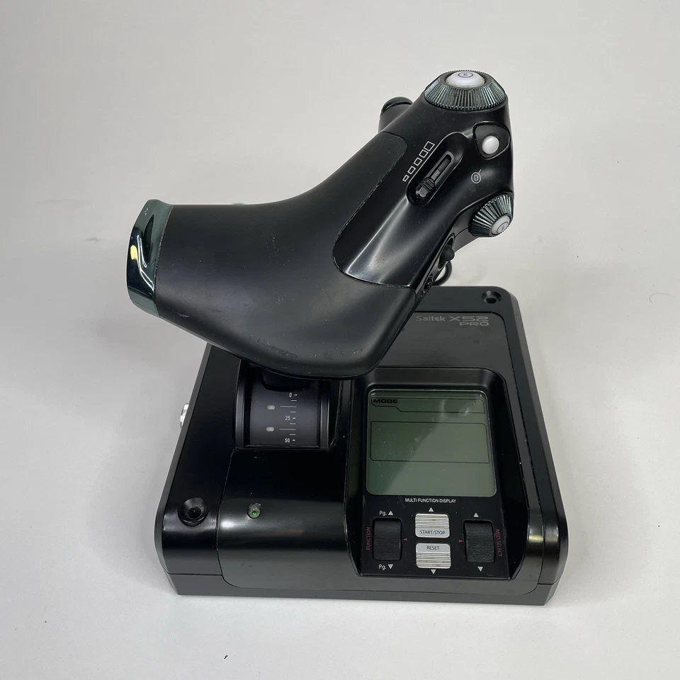 Logitech G Saitek X52 Pro USB Flight Control System compatible with Windows - Image 2 of 4