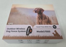 GPS Wireless Fence System Medium Large Dog Containment Waterproof Rechargeable