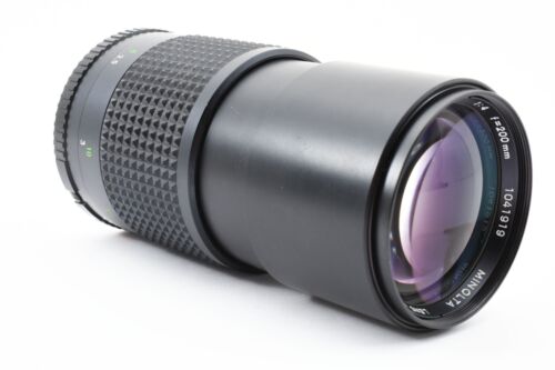 【AS IS】MINOLTA MC TELE ROKKOR 200mm f4 MF Lens Japan 0611 3734 - Imagen 4 de 12