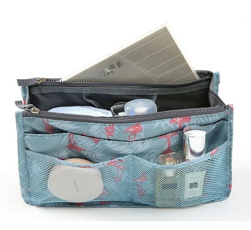 Damen Handtasche Geldbörse Organizer Einsatz Futter Reisetasche tragbare Geldbörse Etui UK - Bild 21 von 28