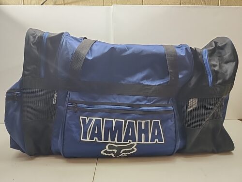 Yamaha Fox racing Motocross gear bag blue black multi pcket