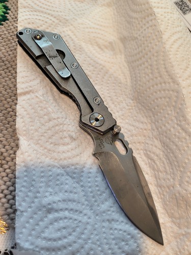 STRIDER Bos u.s.a. pocket knife OLDER RARE KNIFE HARD TO FIND SE PIC ONE BLADE - Picture 13 of 14