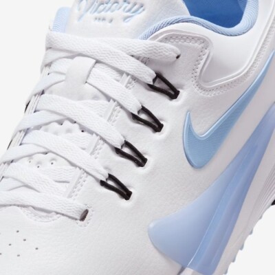 Nike Victory Pro 4 Wide Fit Golf Shoes 'White/Blue' (HM9220-101