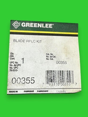 GREENLEE 00355 BLADE REPLACEMENT KIT - Picture 4 of 5
