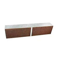 2.54" x 13" x 2" Catalytic Combustor Replacement with Metal Band