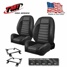 TMI Pro Series Sport R Complete Bucket Seat Set for 1964 - 1970 Mustang