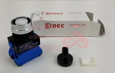 1PCS NEW IDEC ASW220 Selector Switch 2-Position Maintained 2NO Panel Mnt 22mm