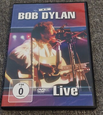 DVD - Bob Dylan - Live - 1-2 x gesehen - minimalste Spuren - Super Zustand