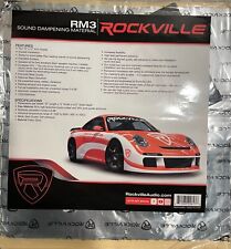 Rockville Rockmat RM3 (2) 12x12 Butyl Rubber Sound Dampening