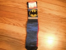 BATMAN  FLASH JUSTICE LEAGUE SOCKS - Shoe Size 6 - 12