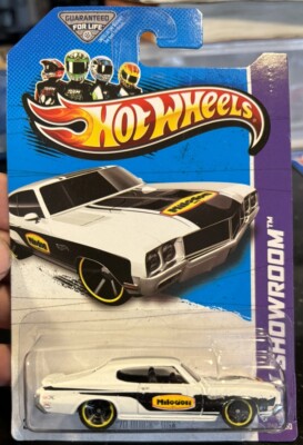 2013 HOT WHEELS ERROR-  '70 BUICK GSX SHOWROOM PERFORMANCE (Tempo paint ERROR!