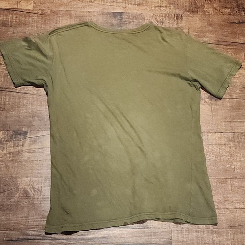 Affliction Archaic MMA Graphic TShirt Medium Green SS Skull Crown Speed Kills - Picture 10 of 10