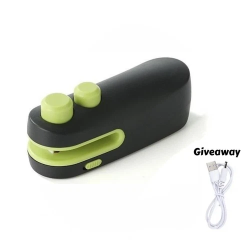 2 in 1 Magnetic Mini Auto Heat Sealer Rechargeable Snack Bag Sealer Machine 2024 - Picture 18 of 18