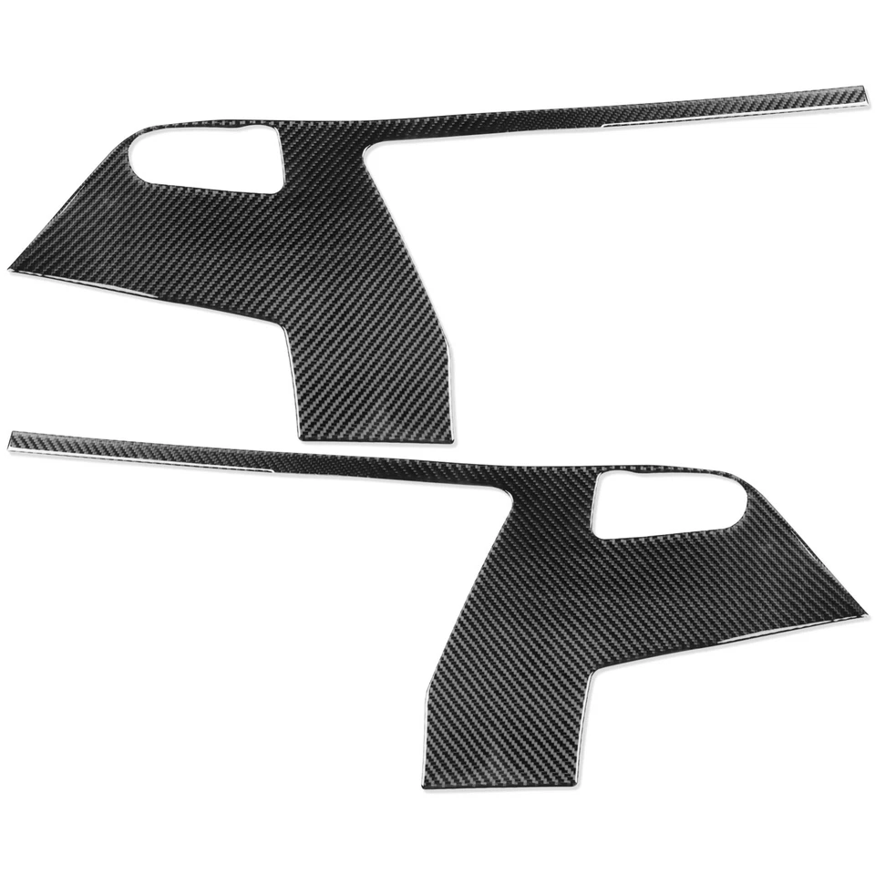 Real Carbon Fiber Interior Rear Door Panel Cover For Kia Sportage R GL 2011-2016 - Изображение 2 из 4