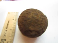 PORT ROYAL MADE 1 POUNDER CANNON BALL,1692