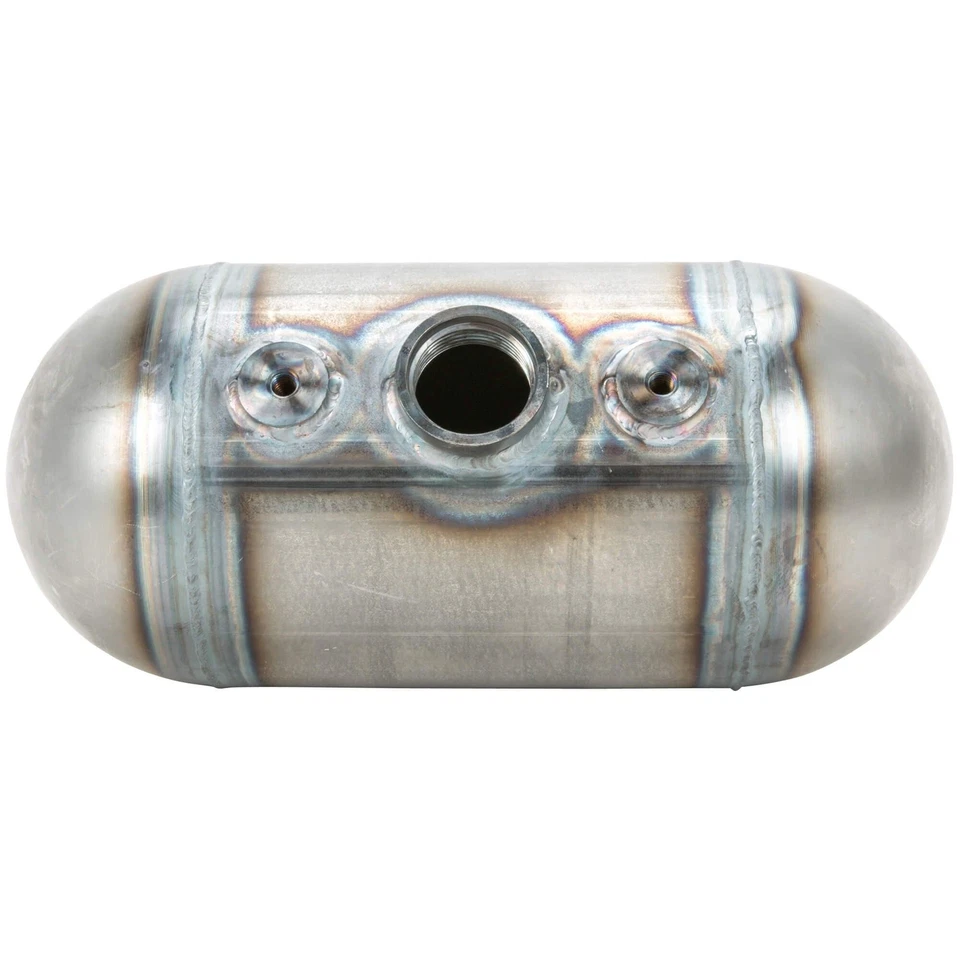 Tanque de aceite de acero abovedado Lowbrow Customs Triumph BSA chopper bobber rastreador rígido Foto 2 de 4