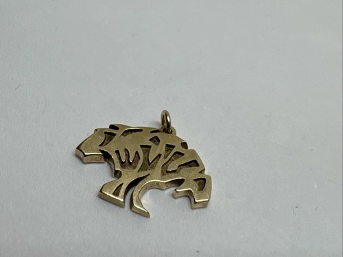 RARE 14k YELLOW GOLD WALT DISNEY WORLD ANIMAL KINGDOM PENDANT CHARM FLORIDA - Picture 4 of 11